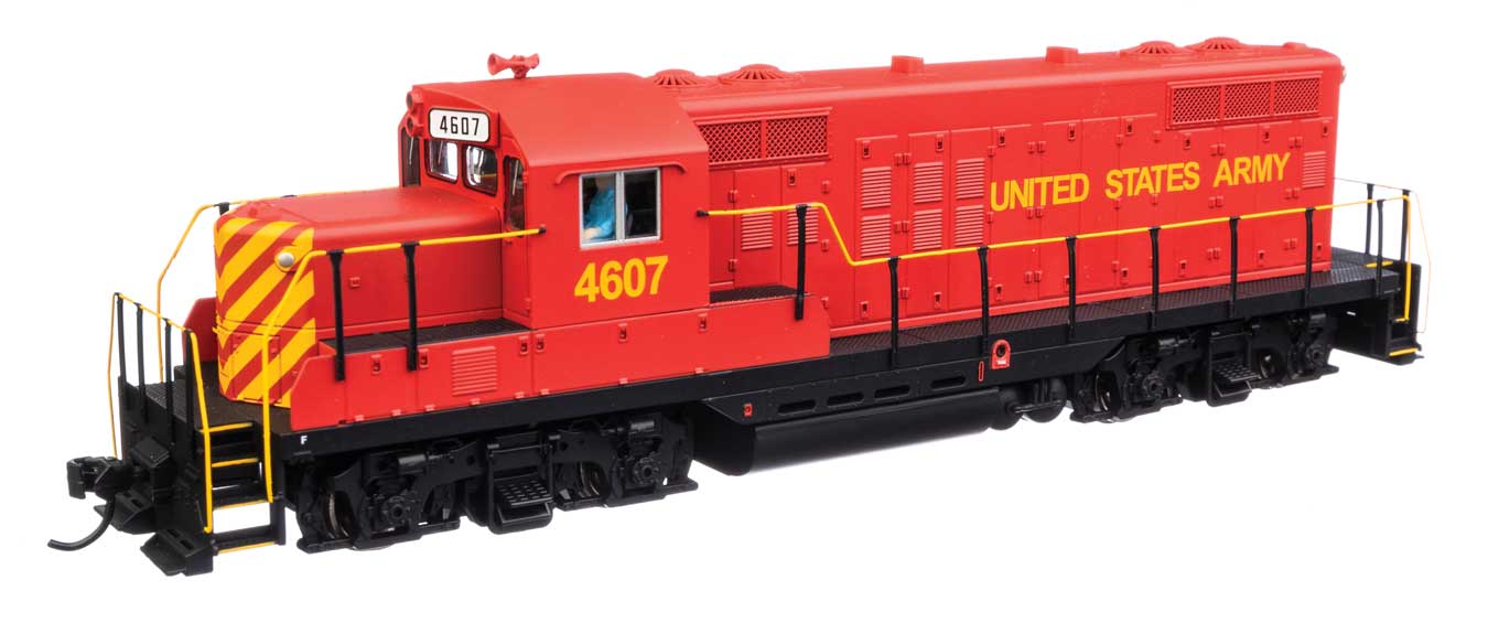 U.S. Army EMD GP9 Phase II Locomotive #4607