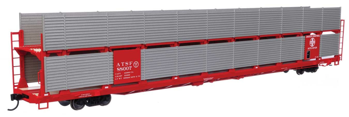 Santa Fe 89' bi-level shielded auto carrier #88007