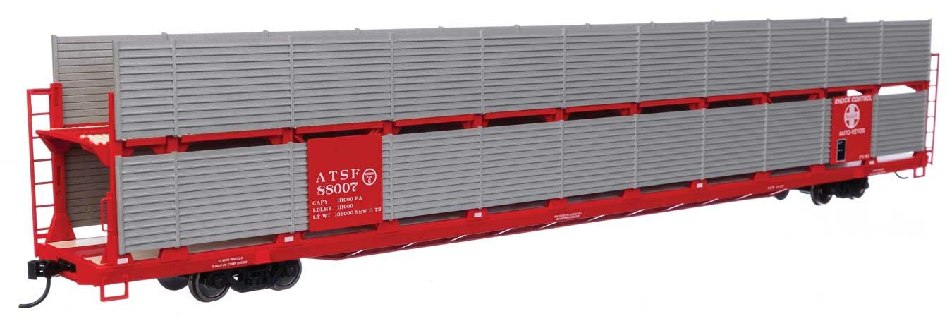 Santa Fe 89' bi-level shielded auto carrier #88007