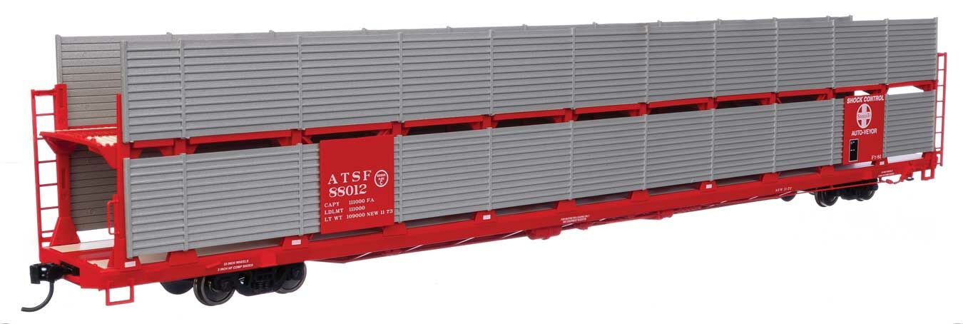 Santa Fe 89' bi-level shielded auto carrier #88012