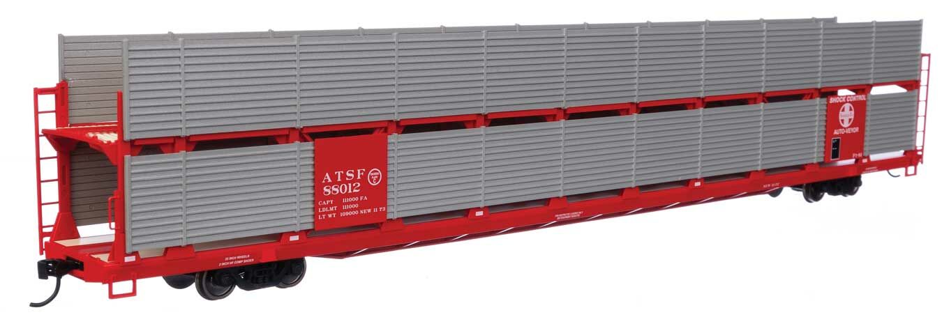 Santa Fe 89' bi-level shielded auto carrier #88012