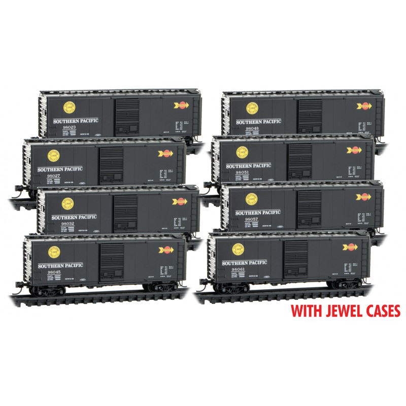 Southern Pacific 8-Pack With Jewel Cases