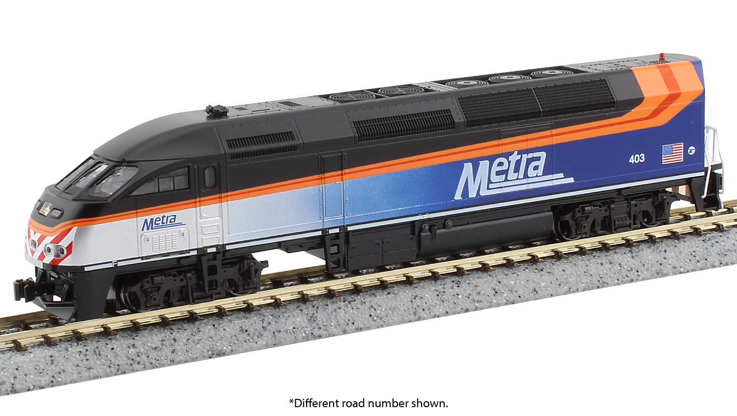 Chicago Metra MP36PH #424