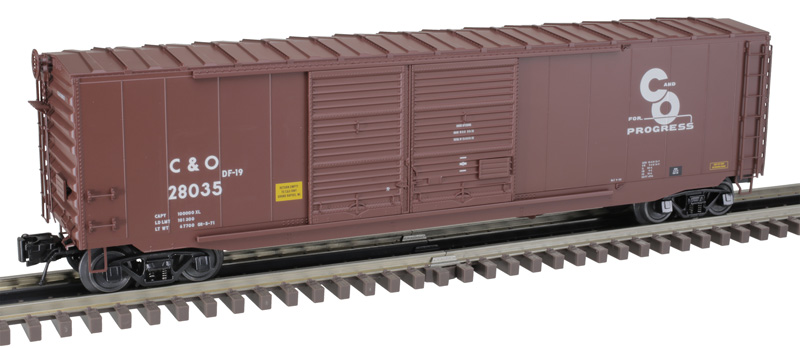 Chesapeake & Ohio 50' PS-1 double door boxcar #28009