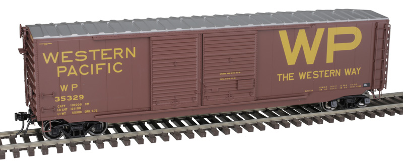 Western Pacific 50' PS-1 double door boxcar #35566