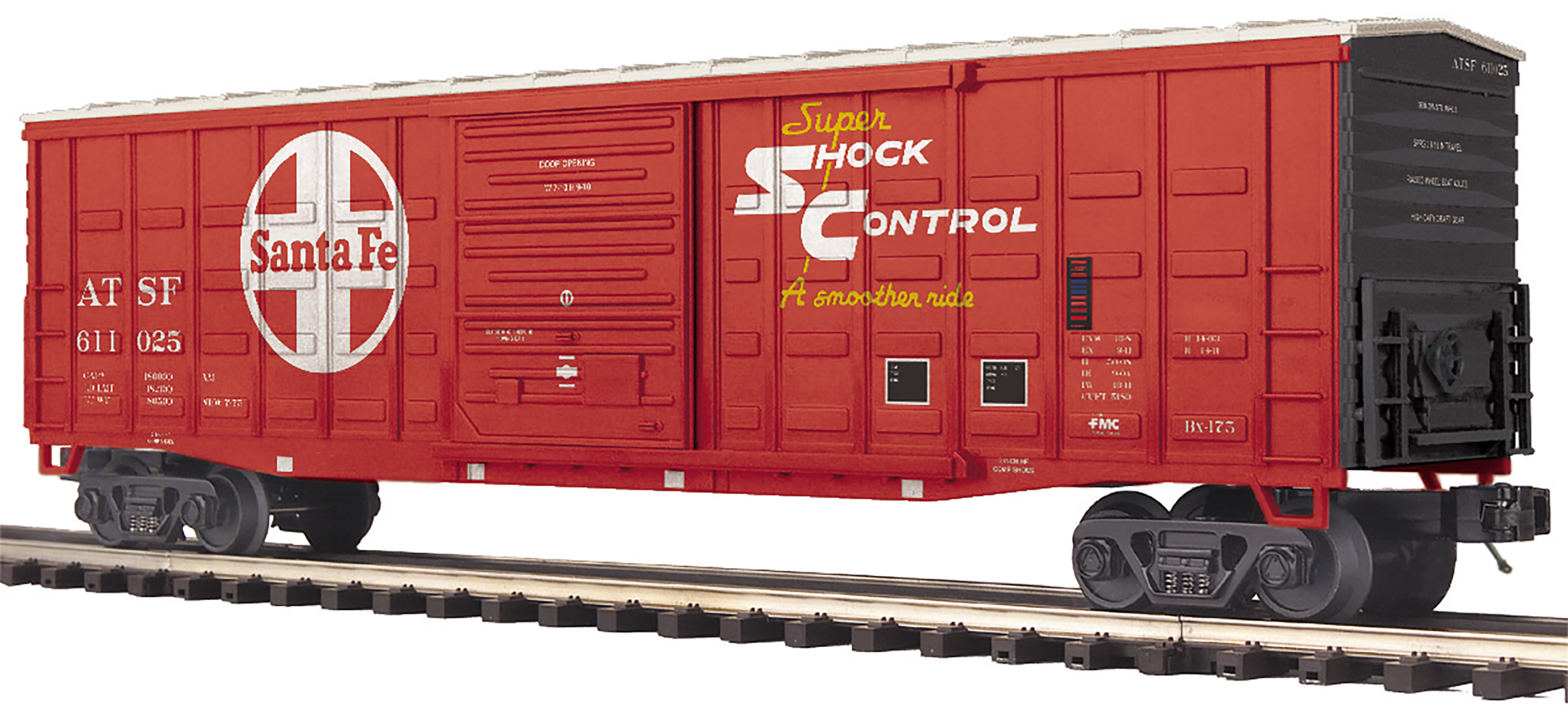 Santa Fe 50' waffle boxcar