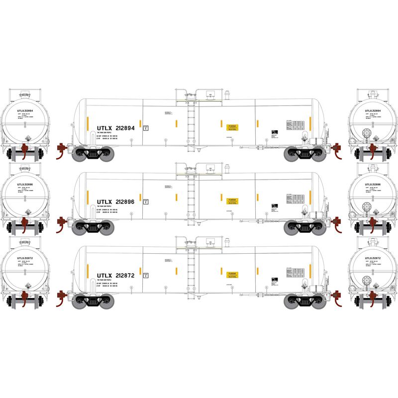 Union Tank Car Company 30K Gallon Ethanol Tank Car 3-Pack #3