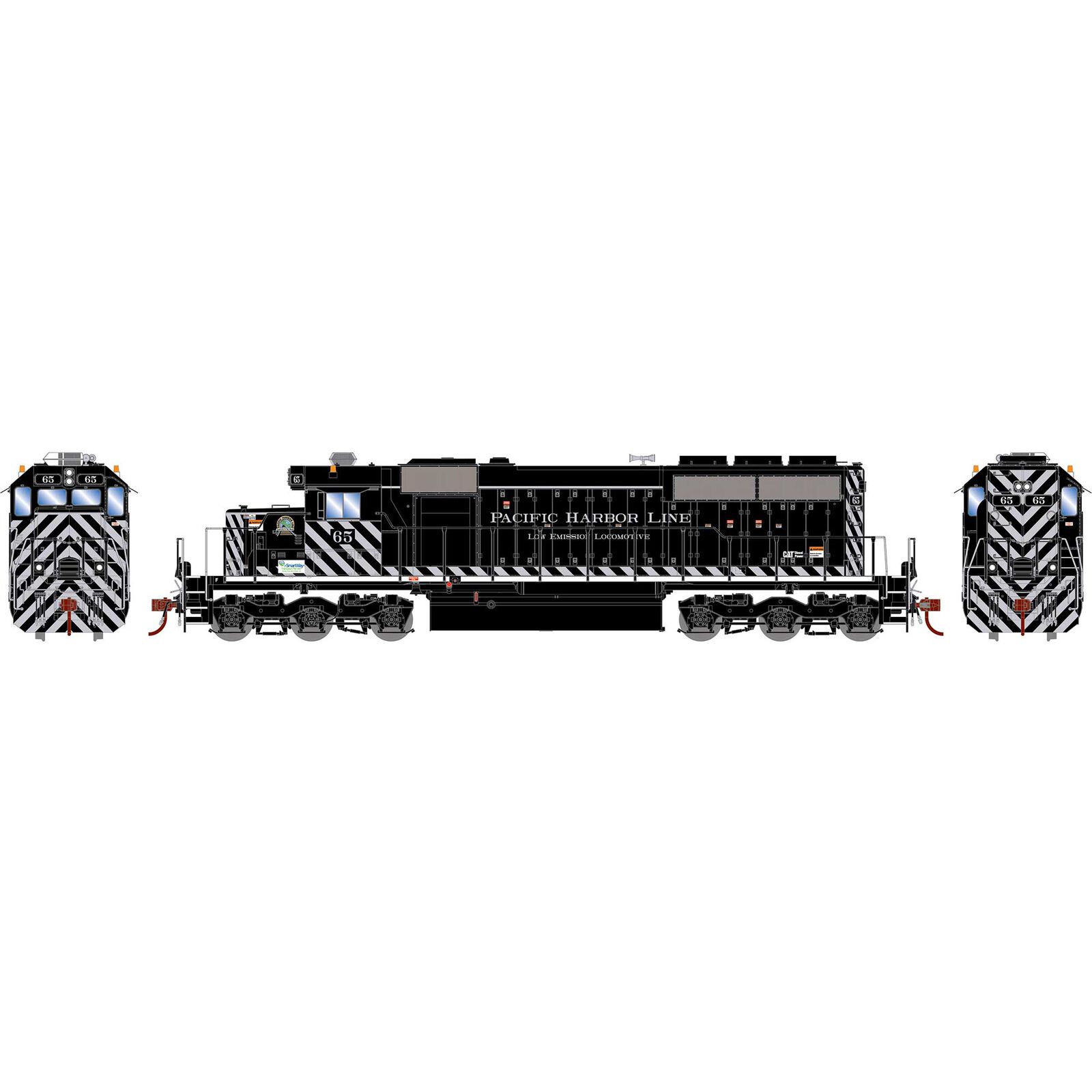 Pacific Harbor Line SD40 #65