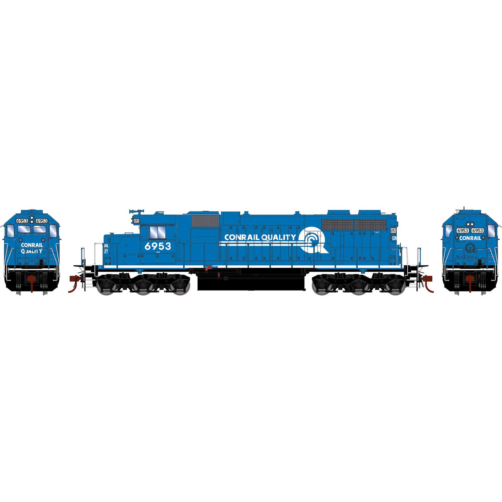 Conrail SD38 #6953 With Econami DCC & Sound