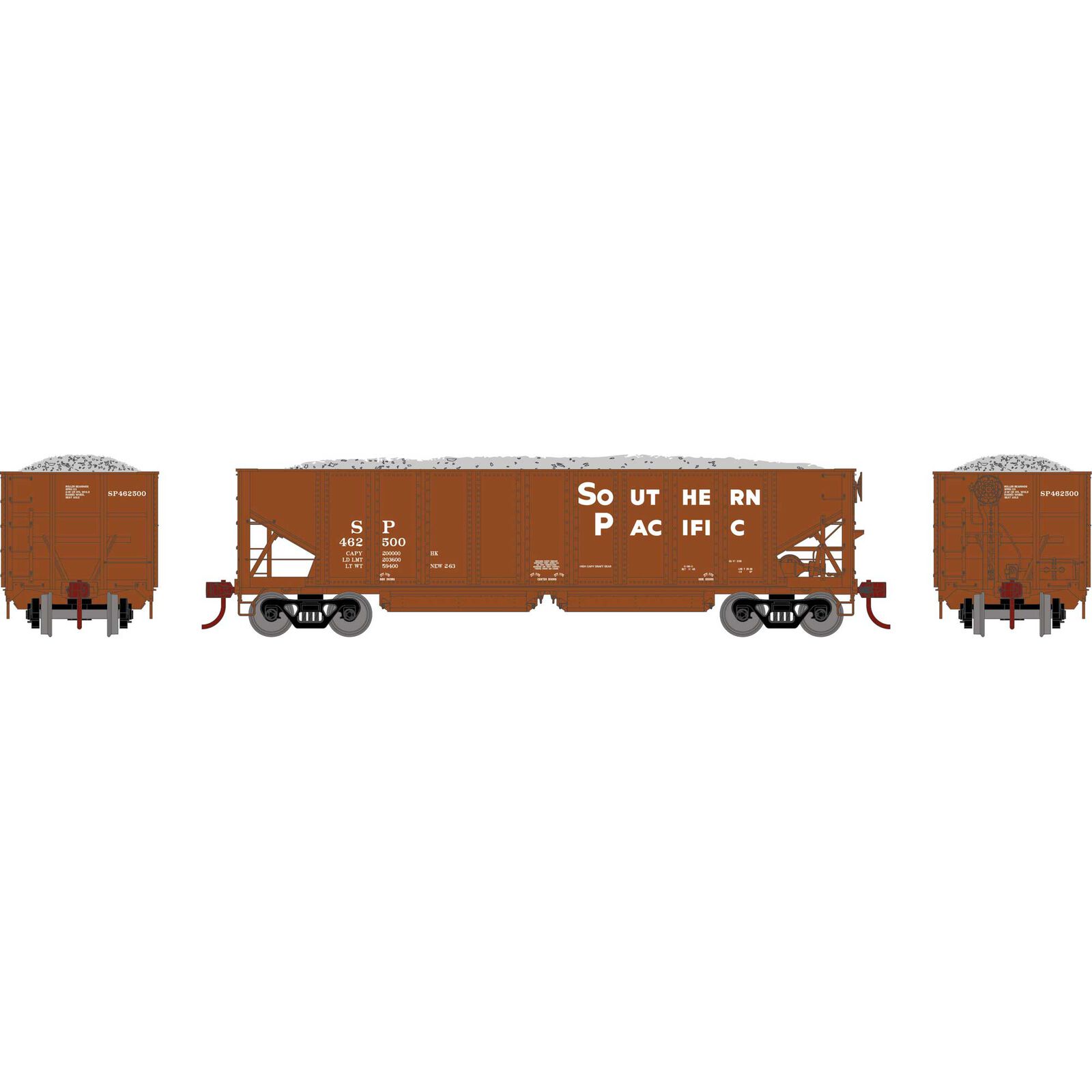 Southern Pacific 40' Outside-Braced Ballast Hopper #462500