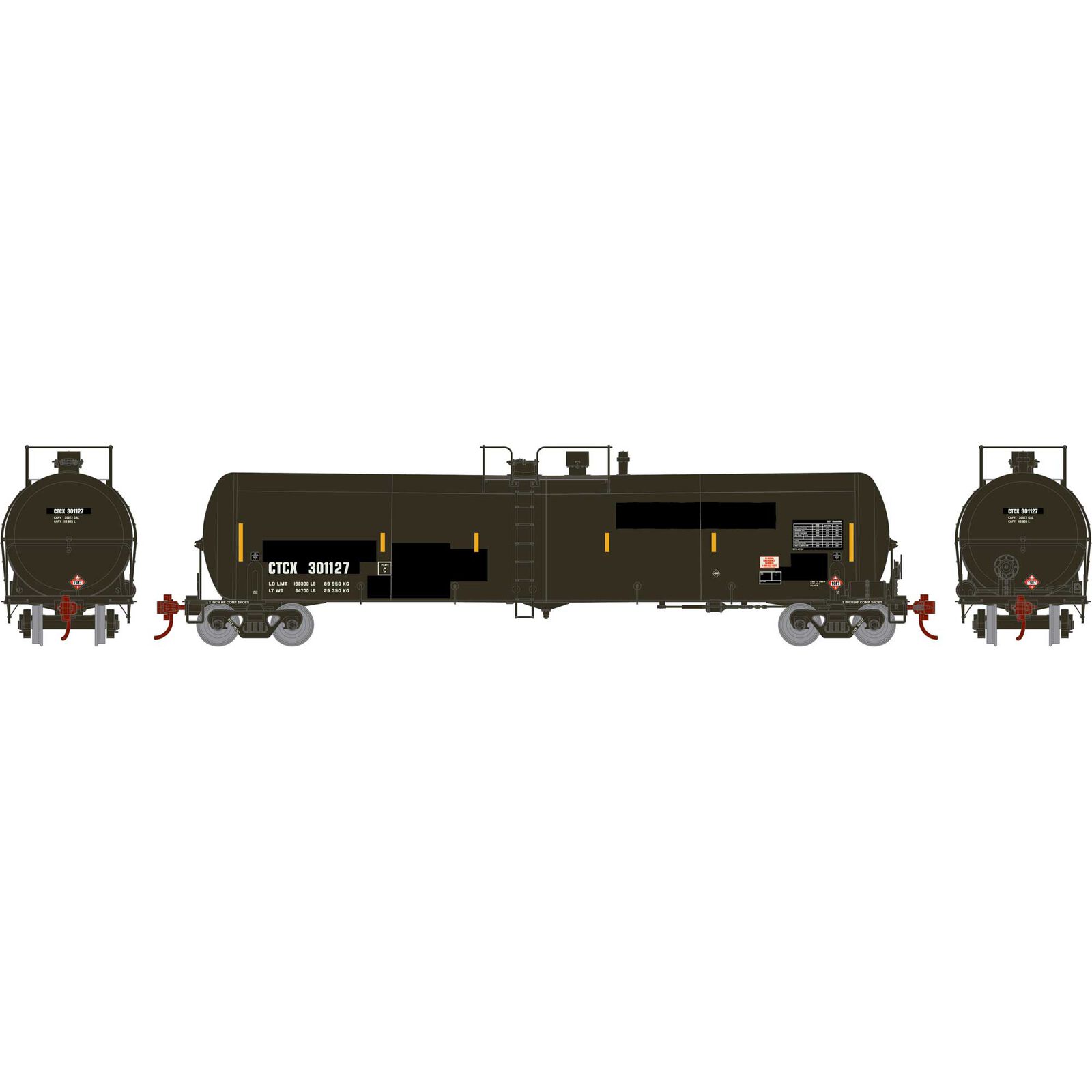 CTCX 30K Gallon Ethanol Tank Car #301127