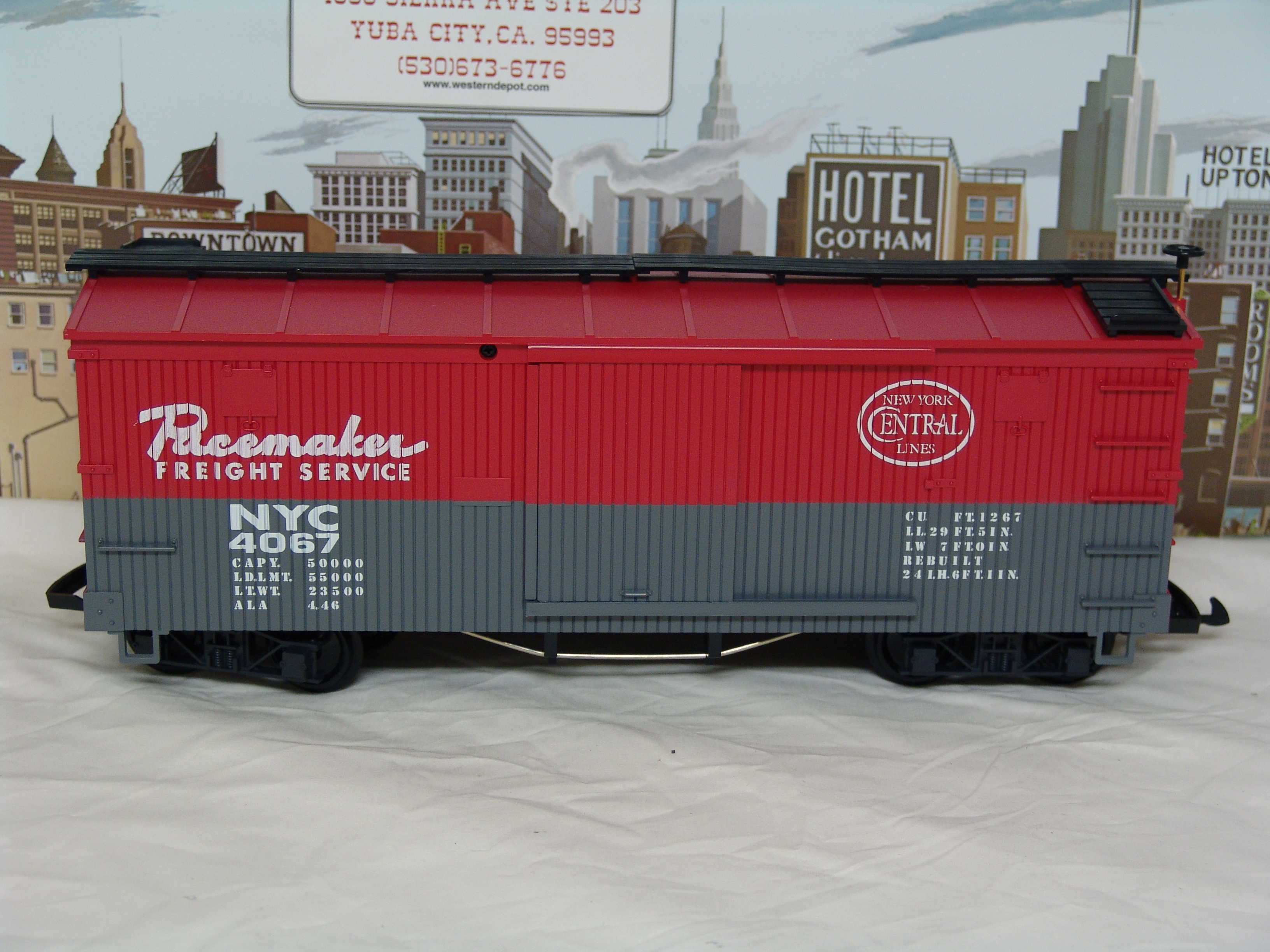 New York Central Pacemaker boxcar #4067 (used)