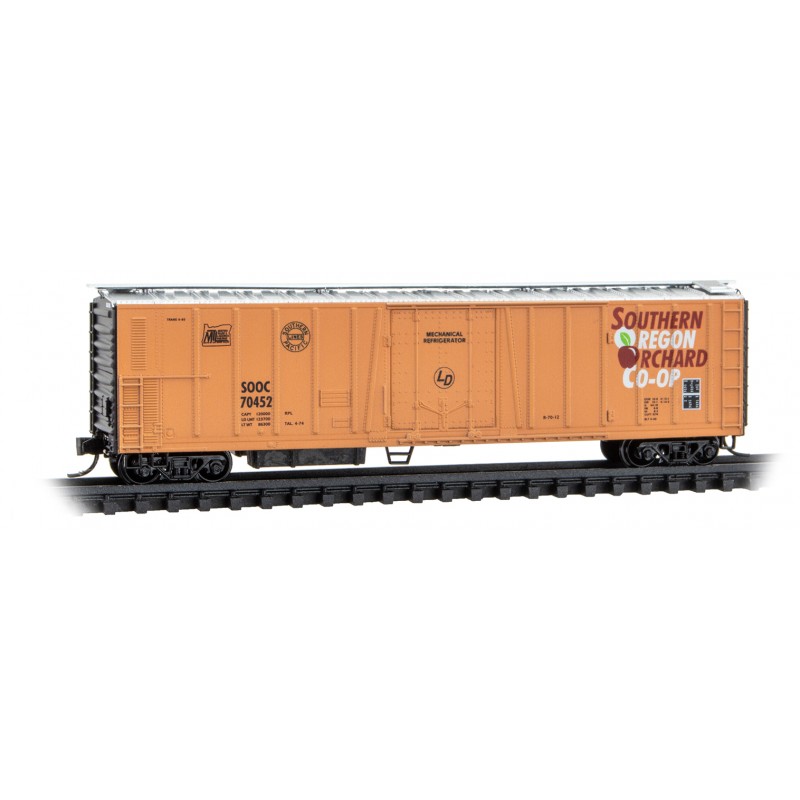 Medford, Talent & Lakecreek 51' Rib Side Mechanical Reefer #70452