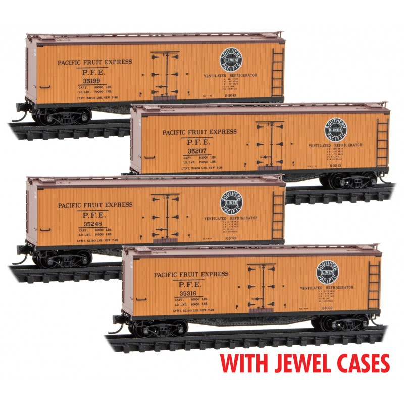 Pacific Fruit Express 4-Pack With Jewel Cases