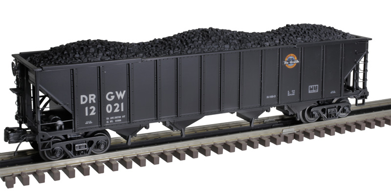 Rio Grande 4-bay coal hopper #12021