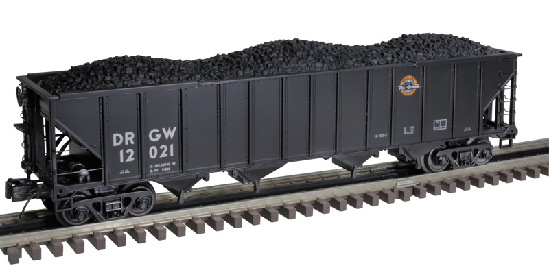 Rio Grande 4-bay coal hopper #16331