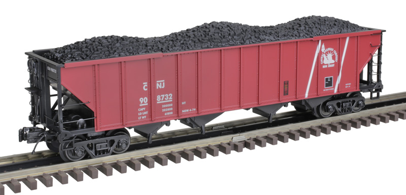 Limited Edition Fallen Flags Anthracite Roads 4-bay coal hopper 3-pack