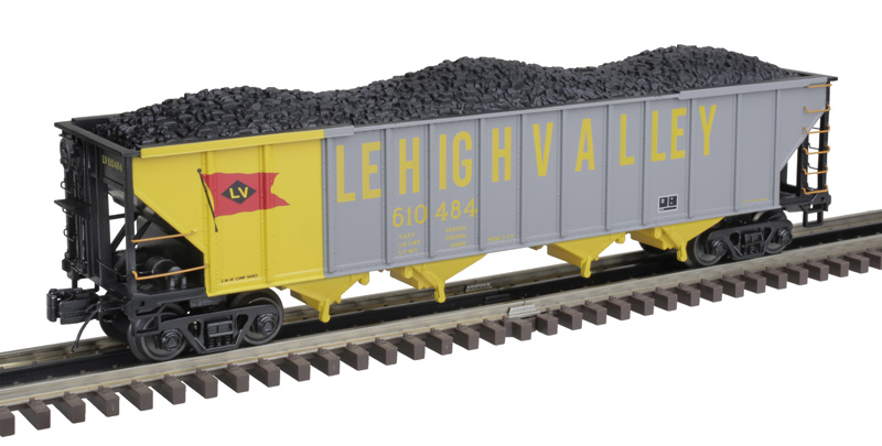 Limited Edition Fallen Flags Anthracite Roads 4-bay coal hopper 3-pack