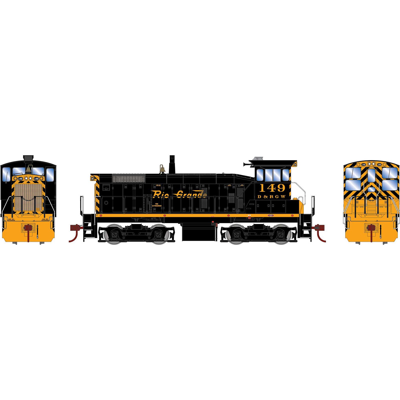 Denver & Rio Grande Western SW1000 #149