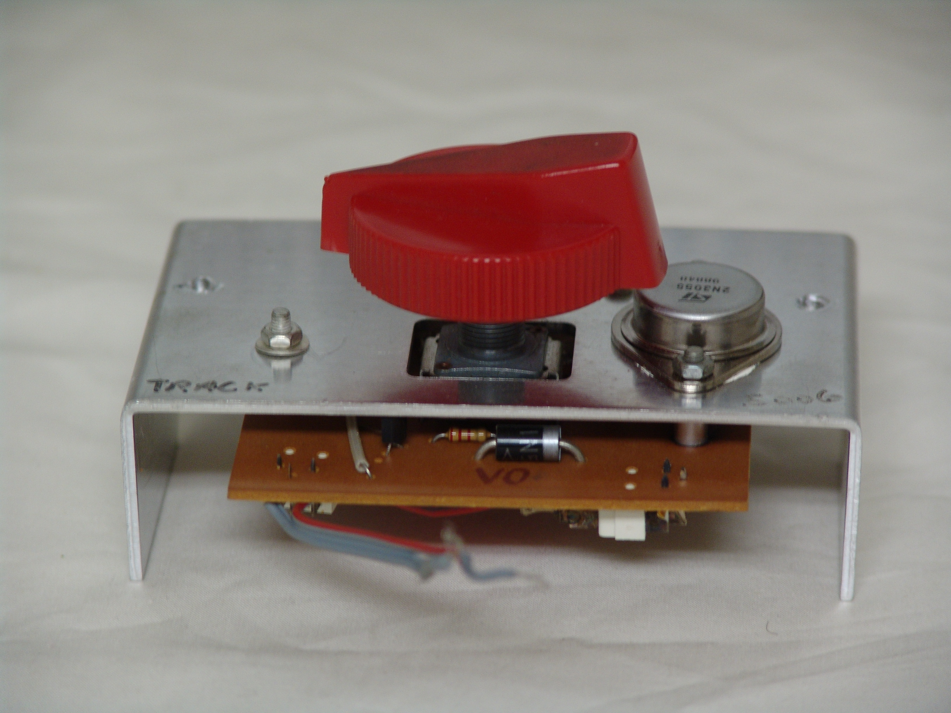 panel mount train speed controller (used)