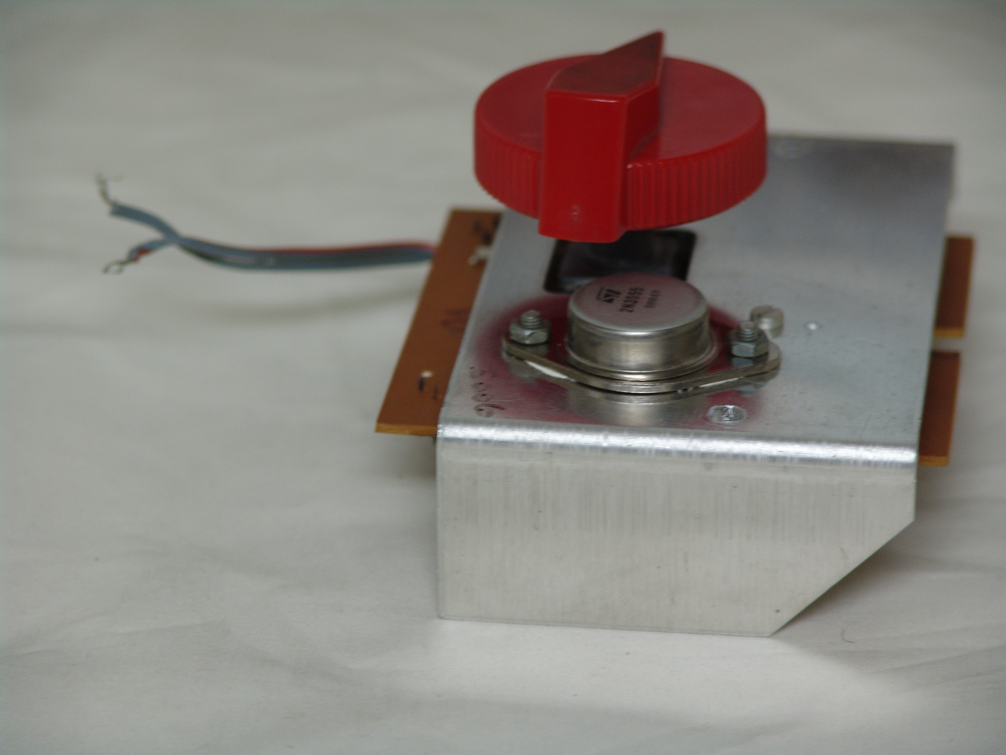panel mount train speed controller (used)