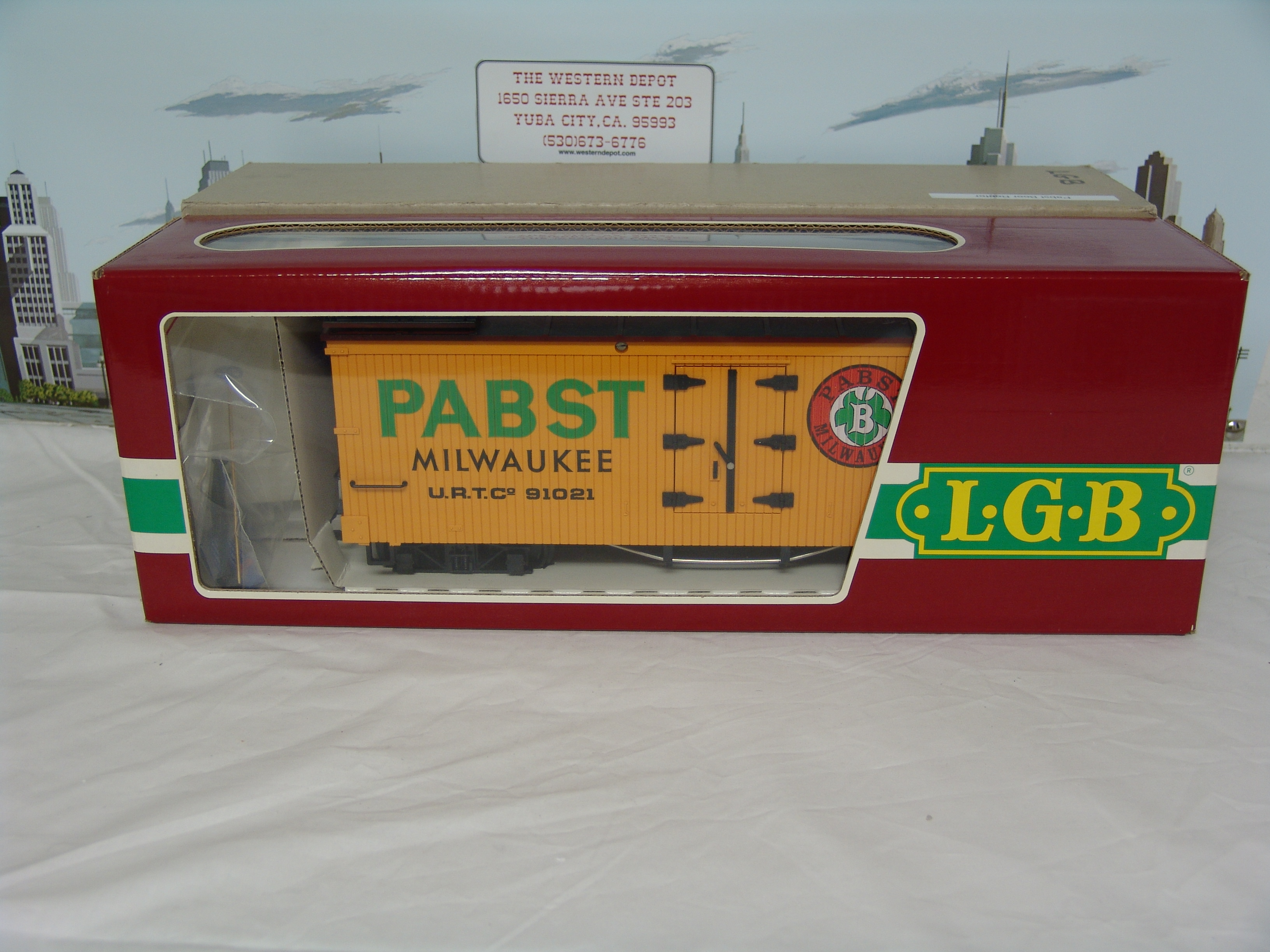 Pabst Malt Syrup Beverages reefer #91021 (used)