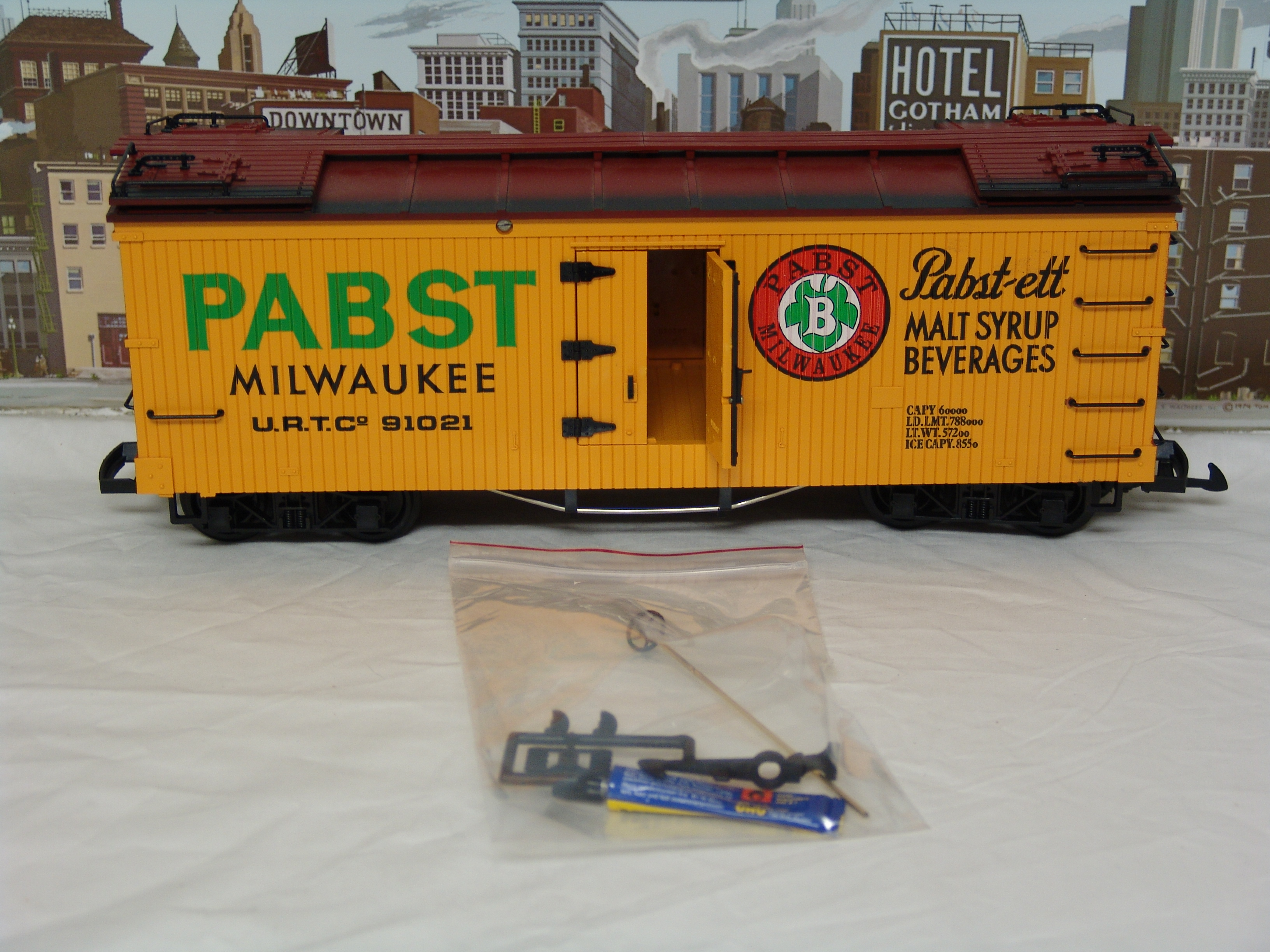 Pabst Malt Syrup Beverages reefer #91021 (used)
