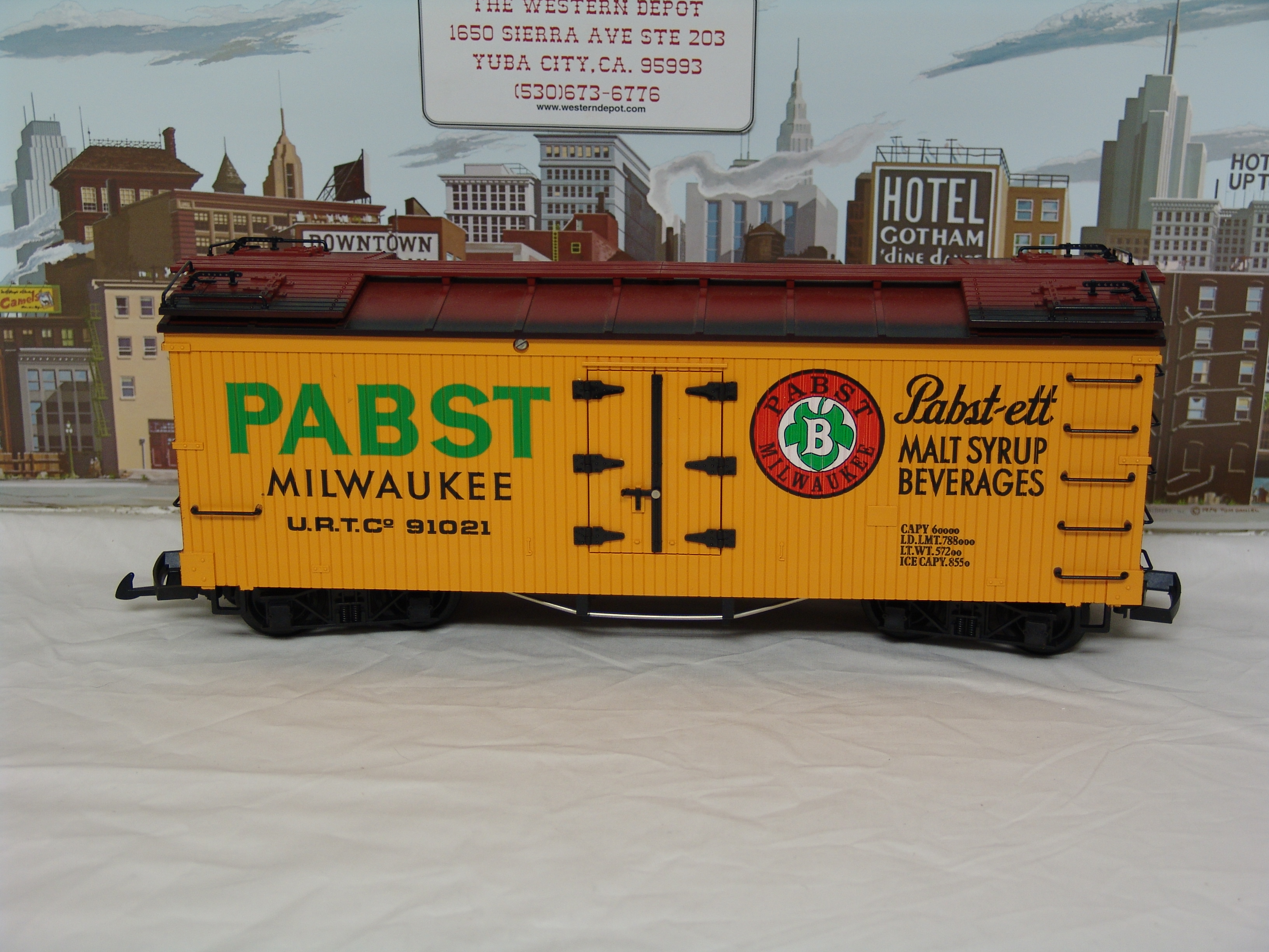 Pabst Malt Syrup Beverages reefer #91021 (used)
