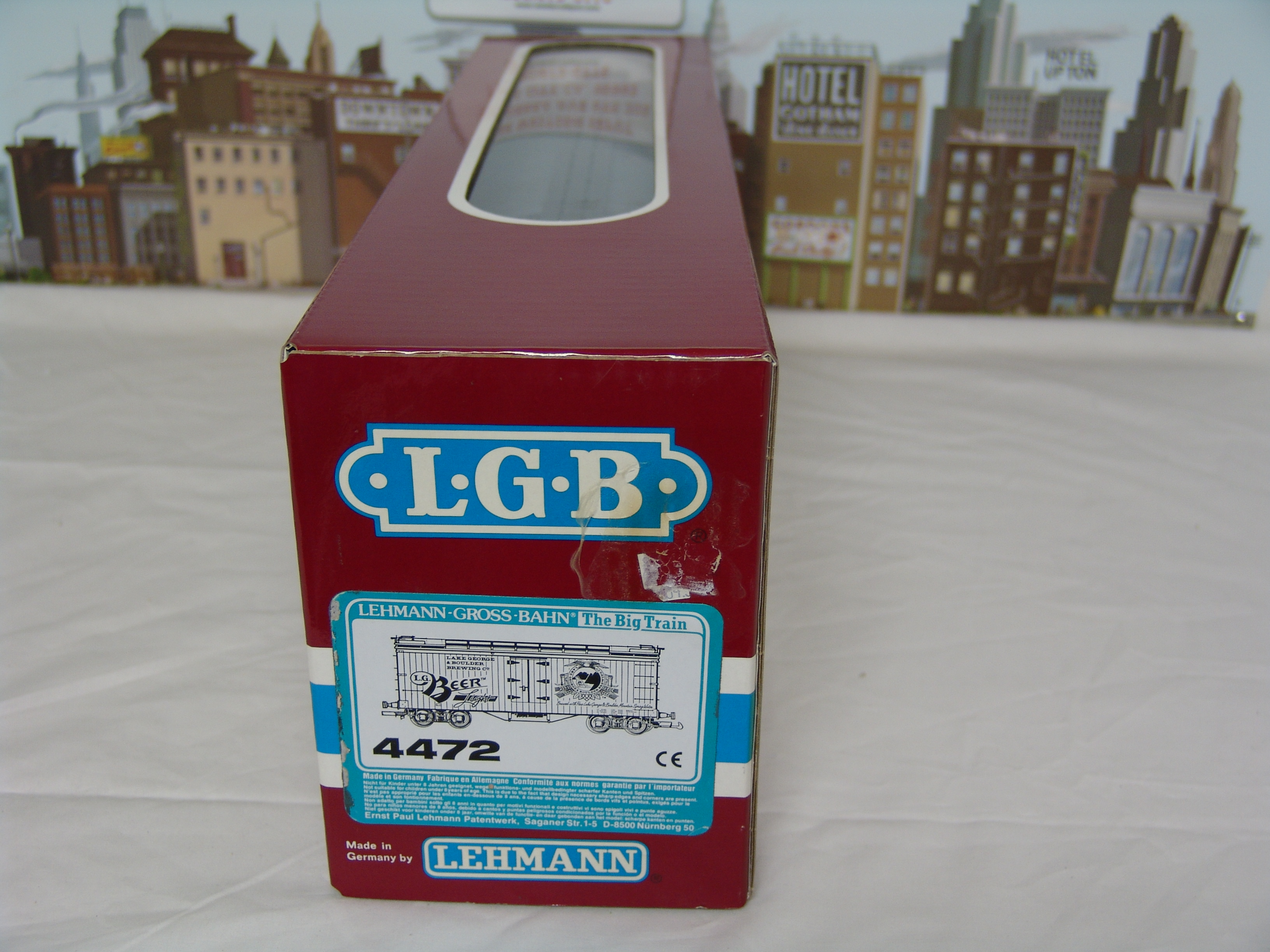 Lake George & Boulder Brewing Co. reefer car (used)