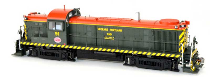 SP&S Alco RS-3 #94 With ESU LokSound