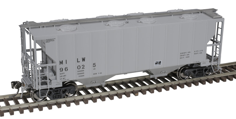 Milwaukee Road Portec 3000 covered hopper #96089