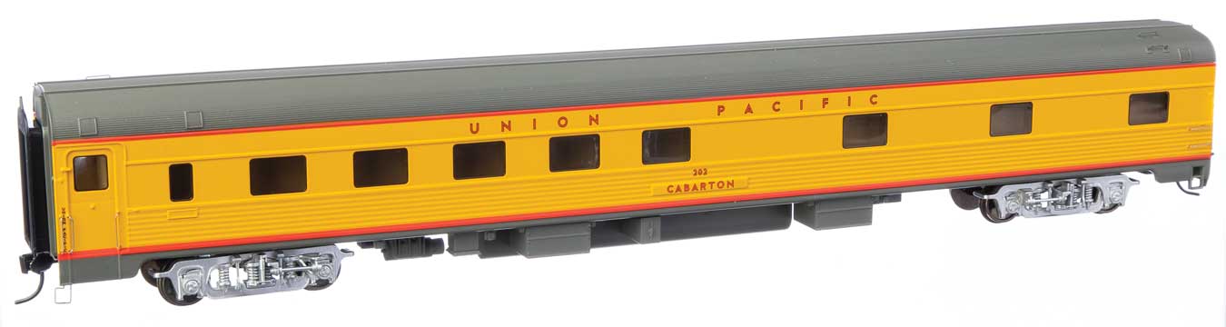Union Pacific "Cabarton" 85' Budd 10-6 Sleeper #202