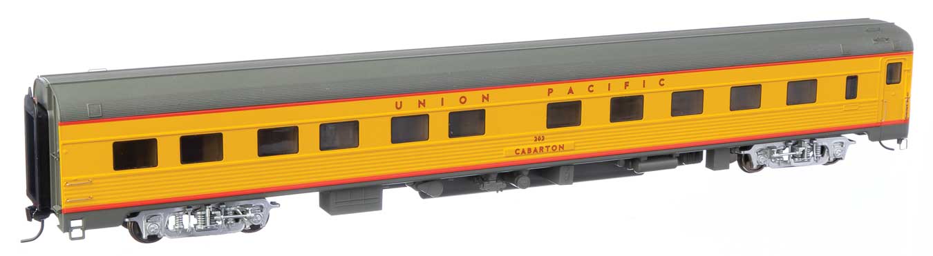 Union Pacific "Cabarton" 85' Budd 10-6 Sleeper #202