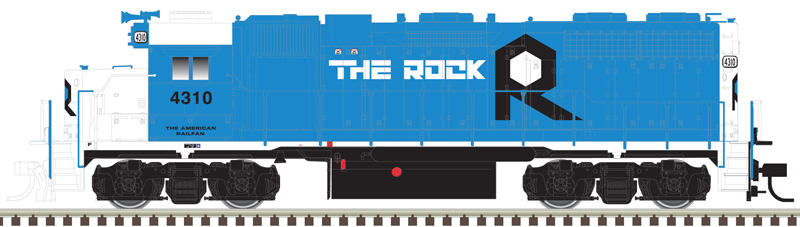 Rock Island Rail GP38 #4310