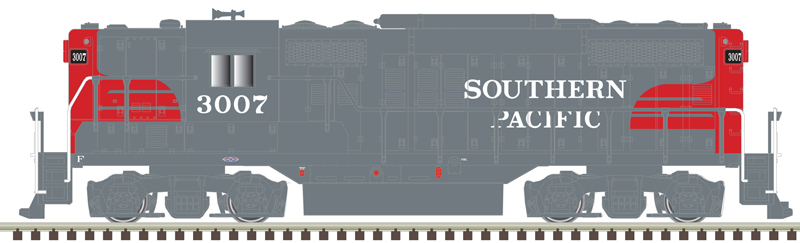 Southern Pacific GP-9 torpedo tube #3005 with LokSound