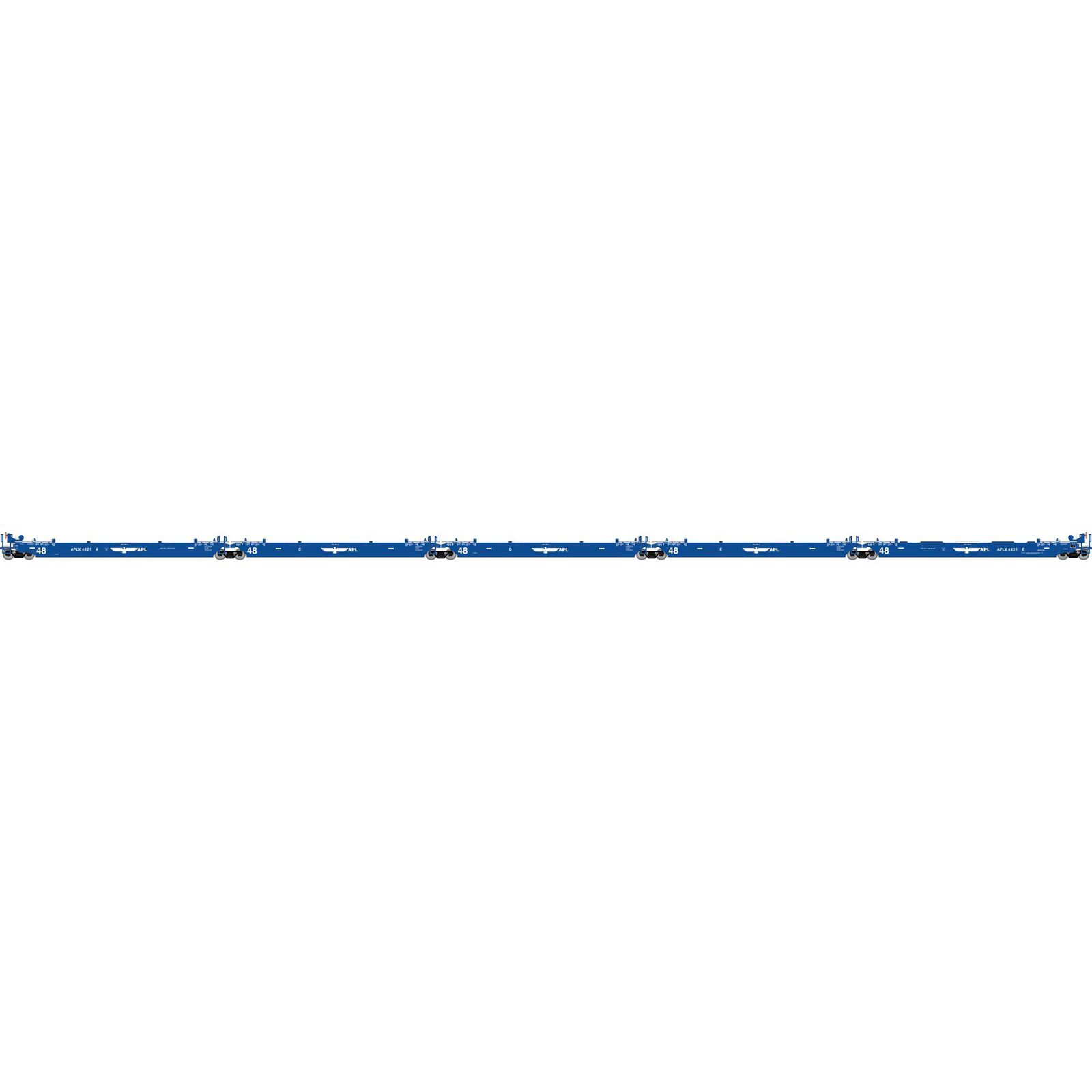 APL 48' Maxi III Well Car 5-Pack #4821