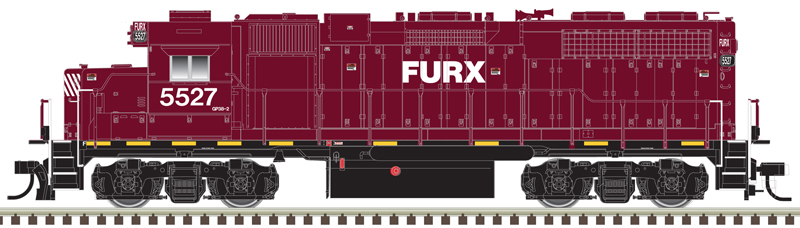 First Union Rail GP38 #5527 With ESU LokSound