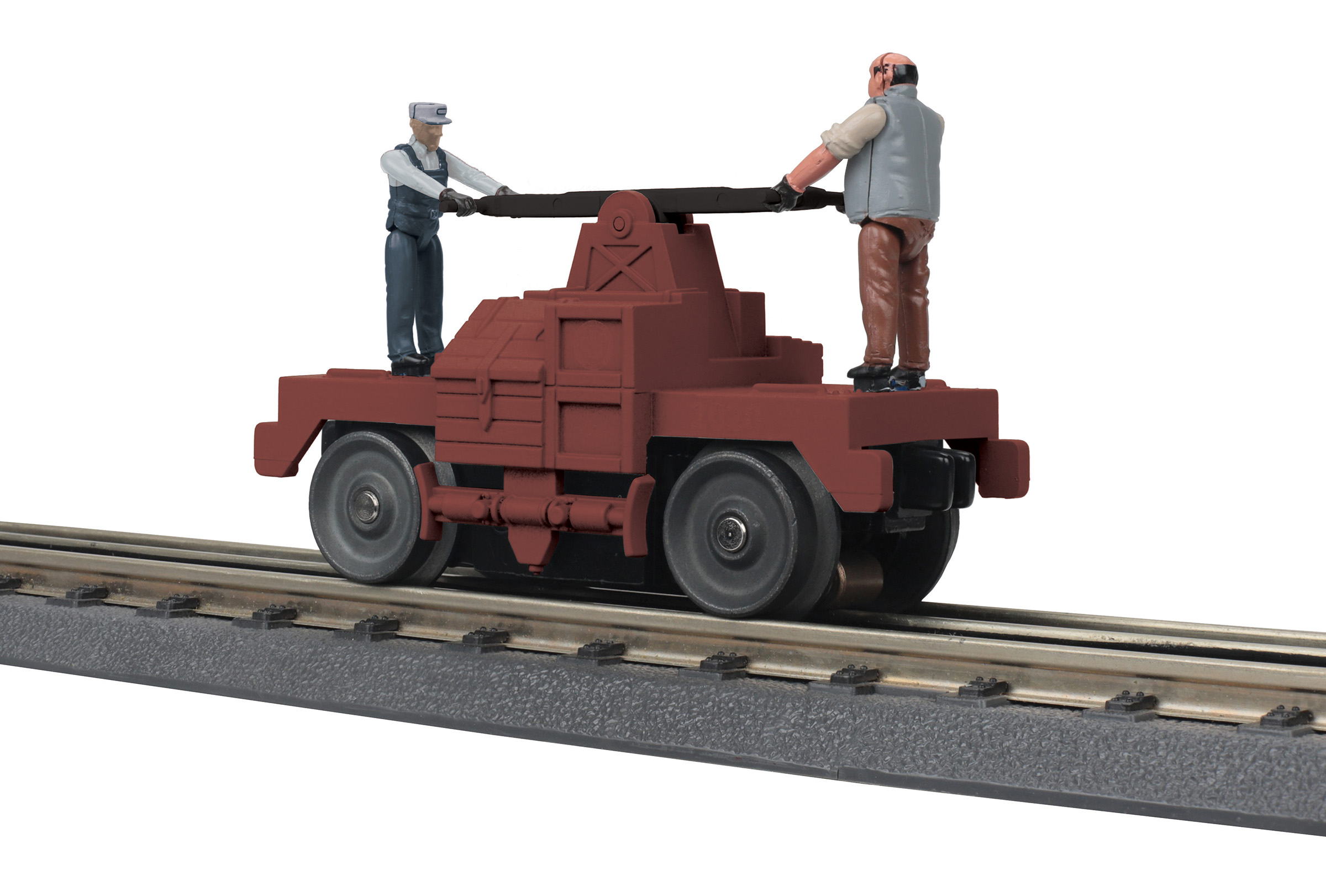 Maintenance of Way (tuscan) operating hand car