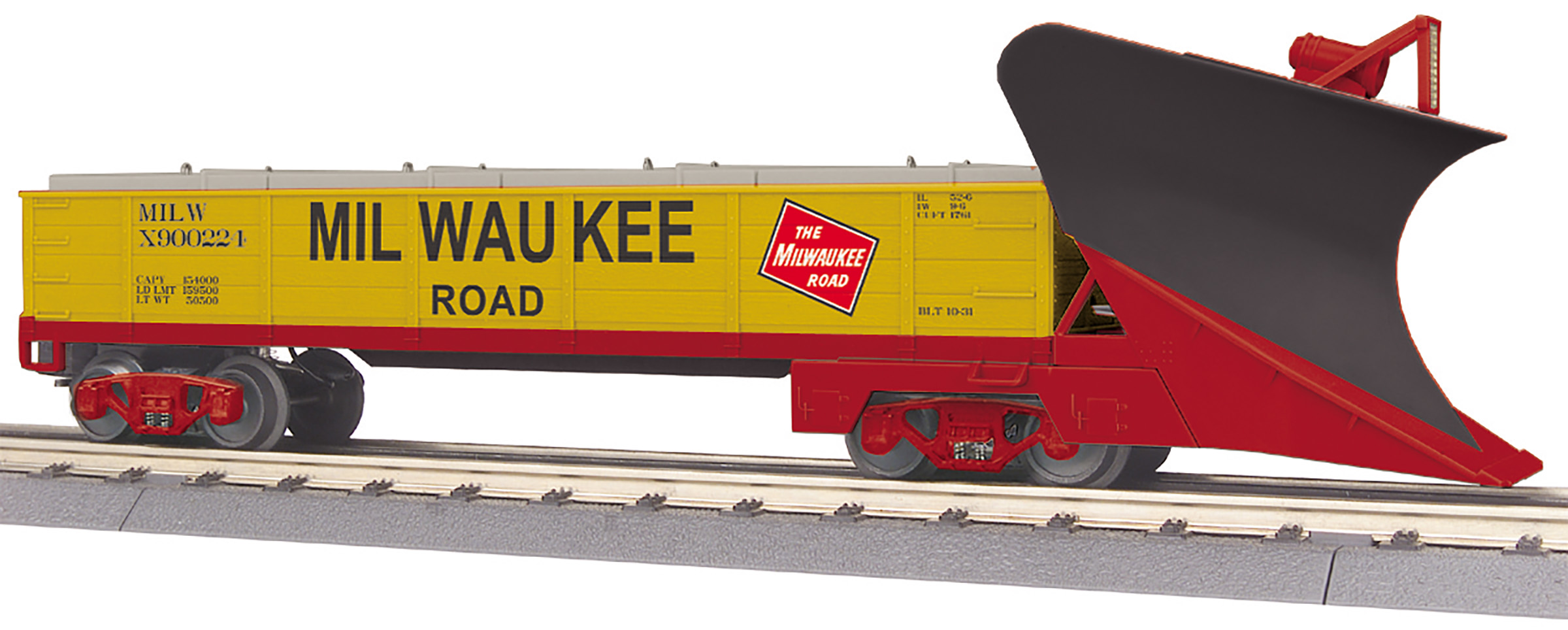 Milwaukee Road heavy duty snow plow #X900224