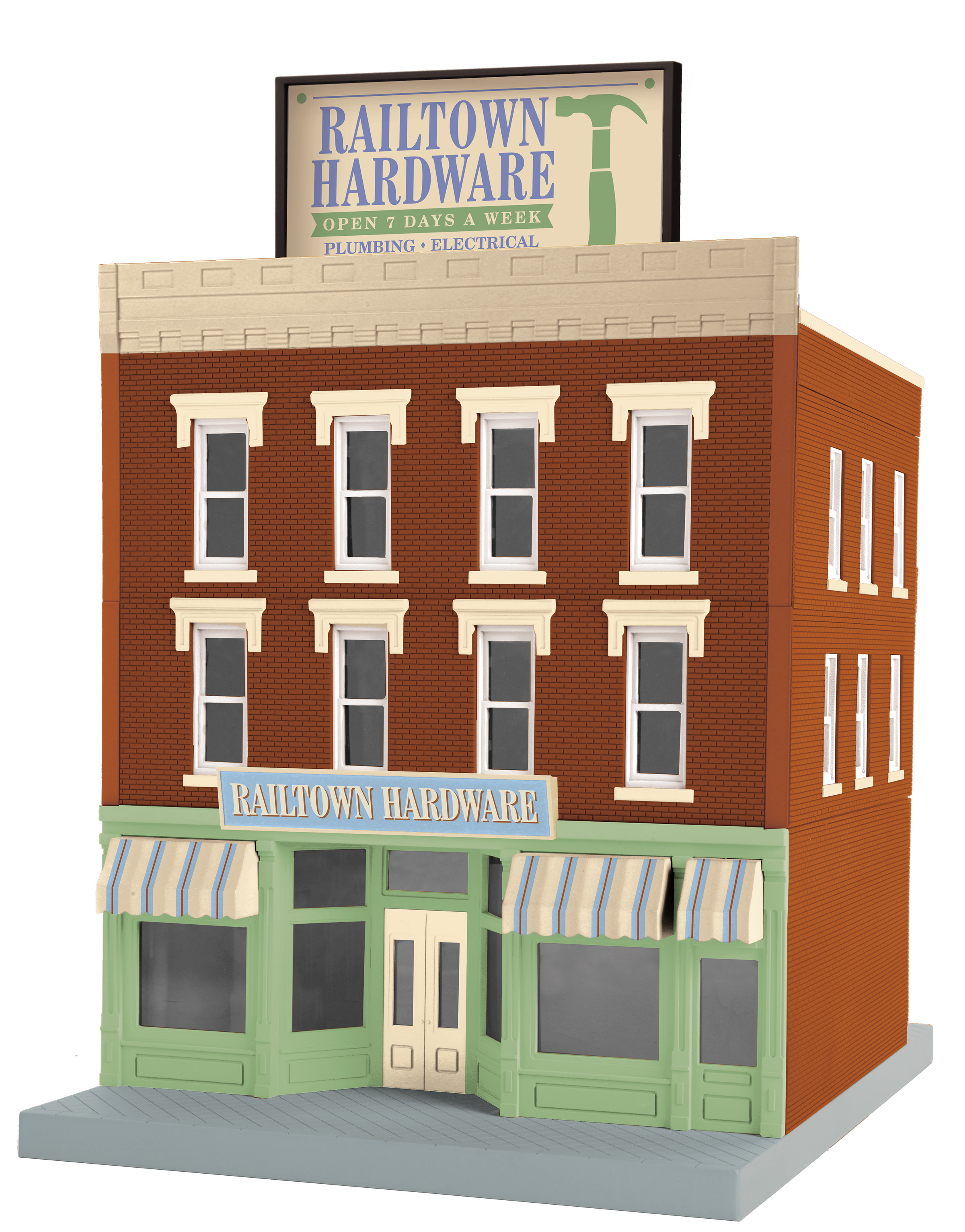 Railtown Hardware 3-story city building 1