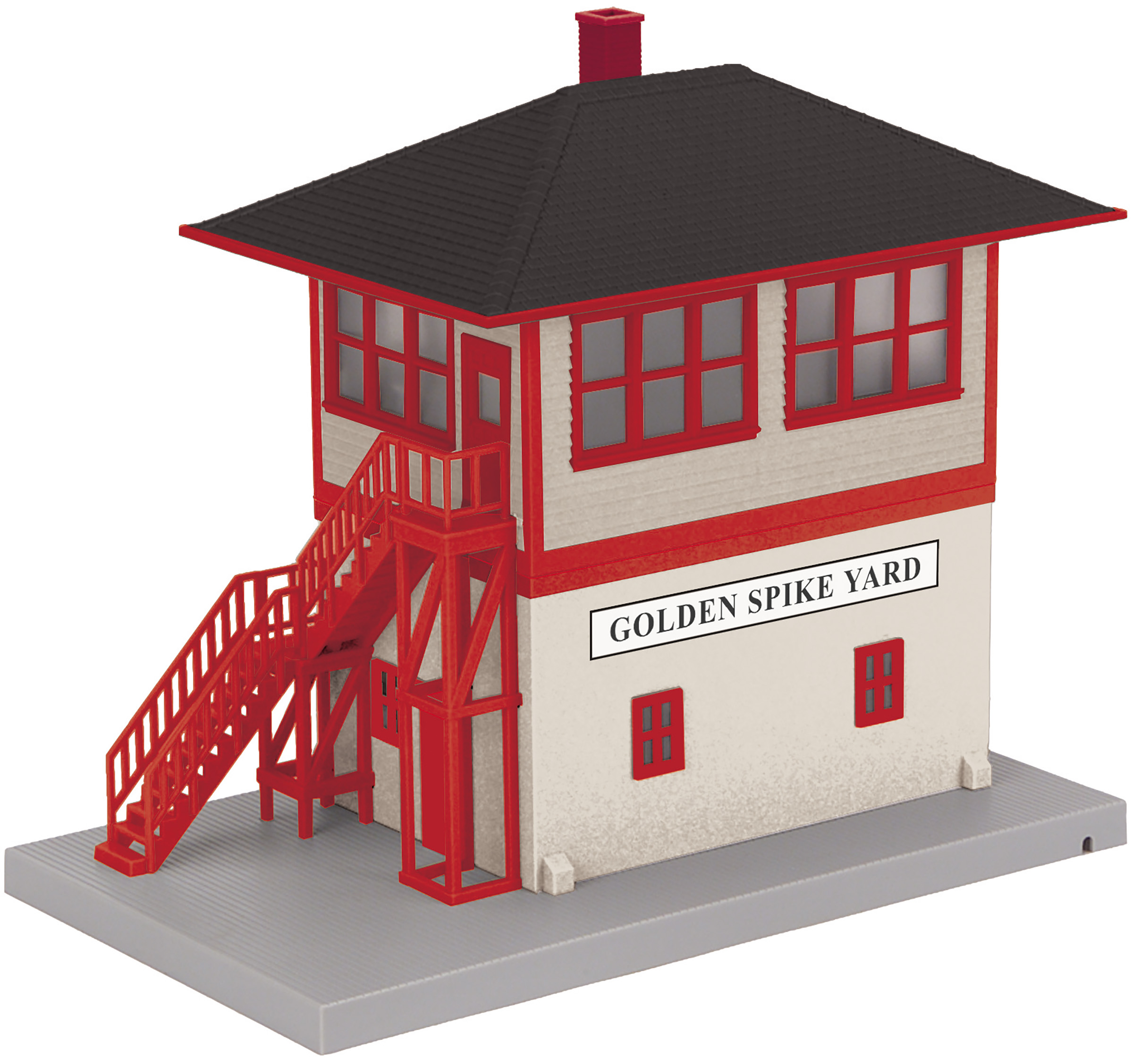 Golden Spike Yard switch tower