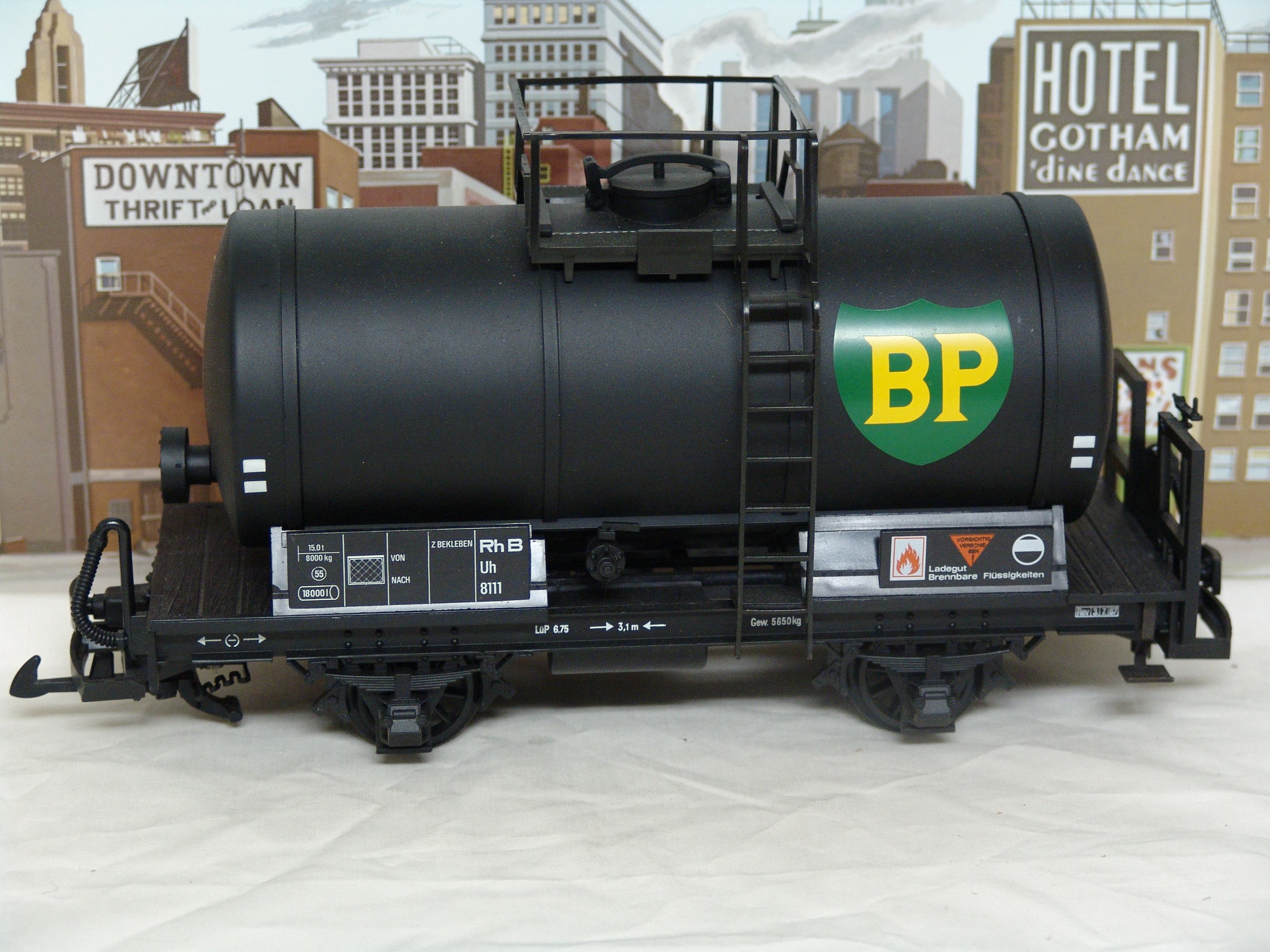 BP two-axle tank car (used)