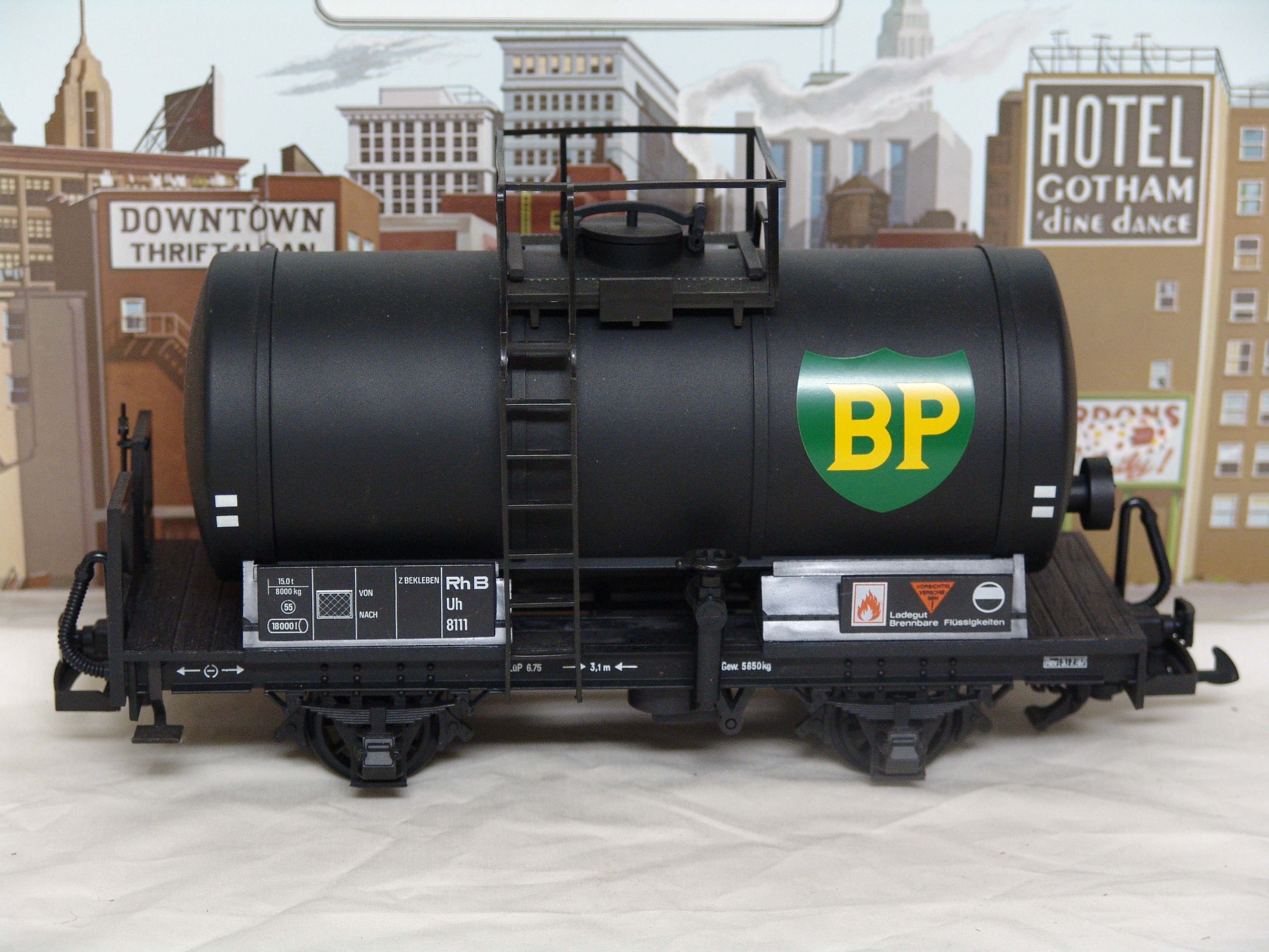 BP two-axle tank car (used)