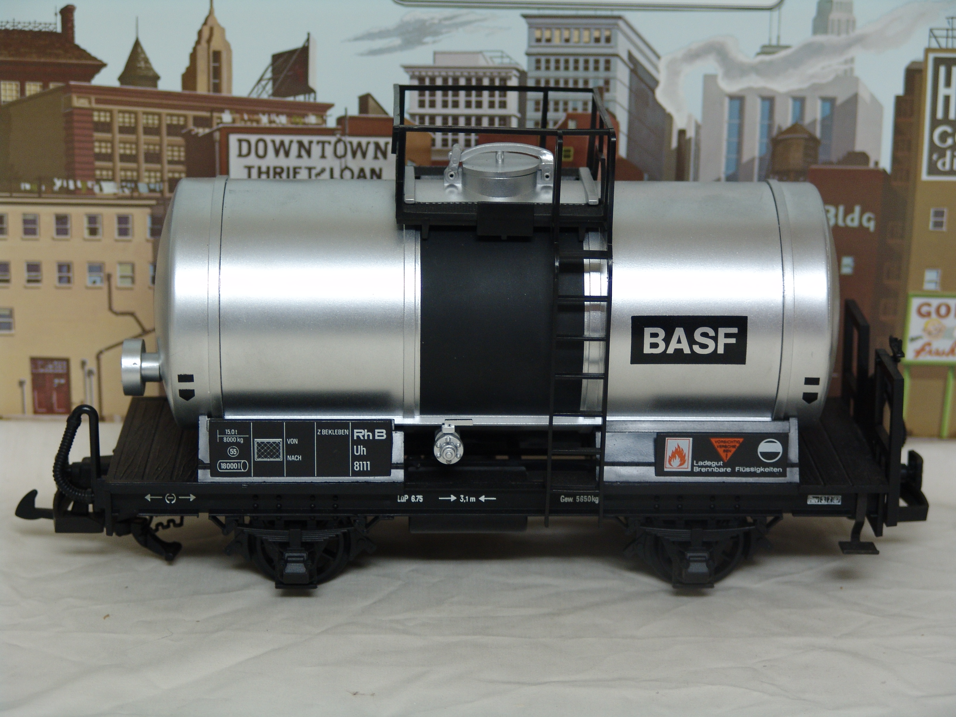 BASF two-axle tank car (used)