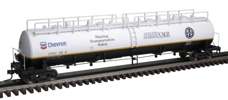 Chevron 20,000 gallon 4 compartment tank car #913