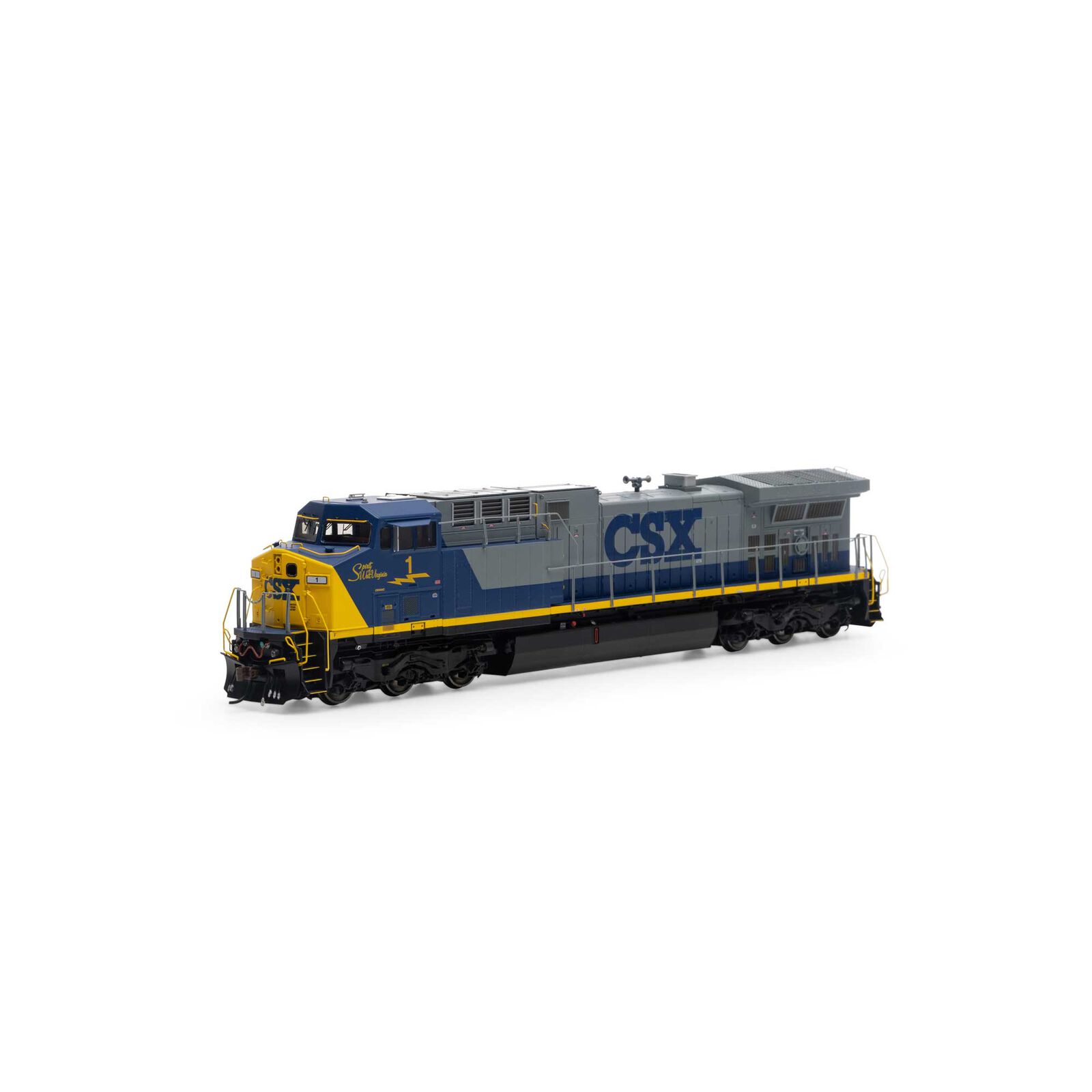 CSX AC4400CW #1 With Tsunami2