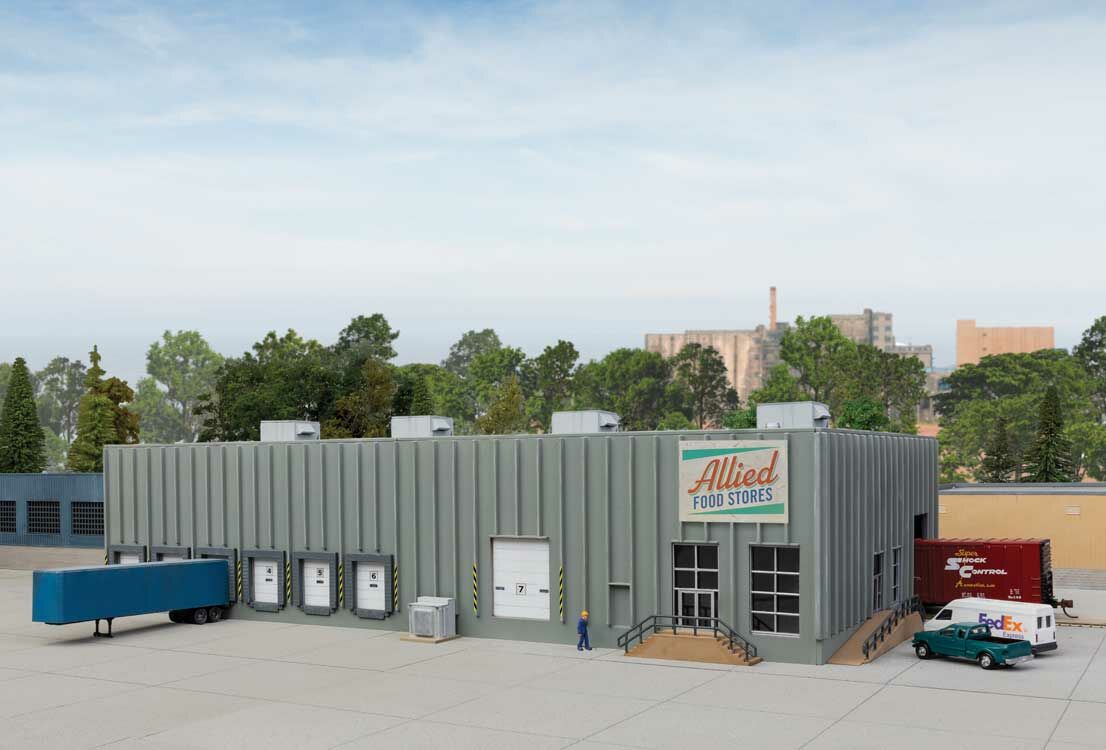 Modern Concrete Grocery Warehouse kit