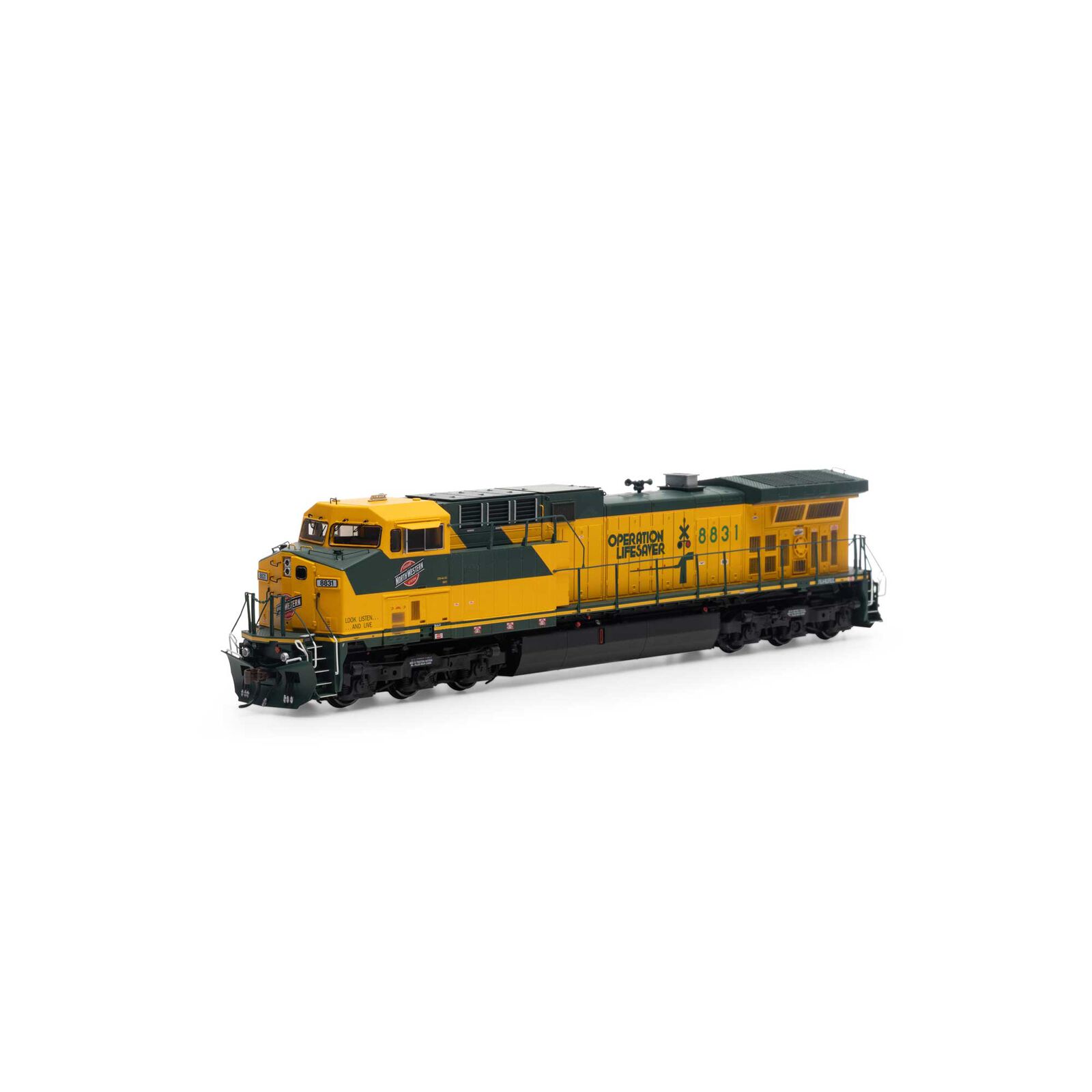 Chicago & North Western AC4400CW #8831 With Tsunami2