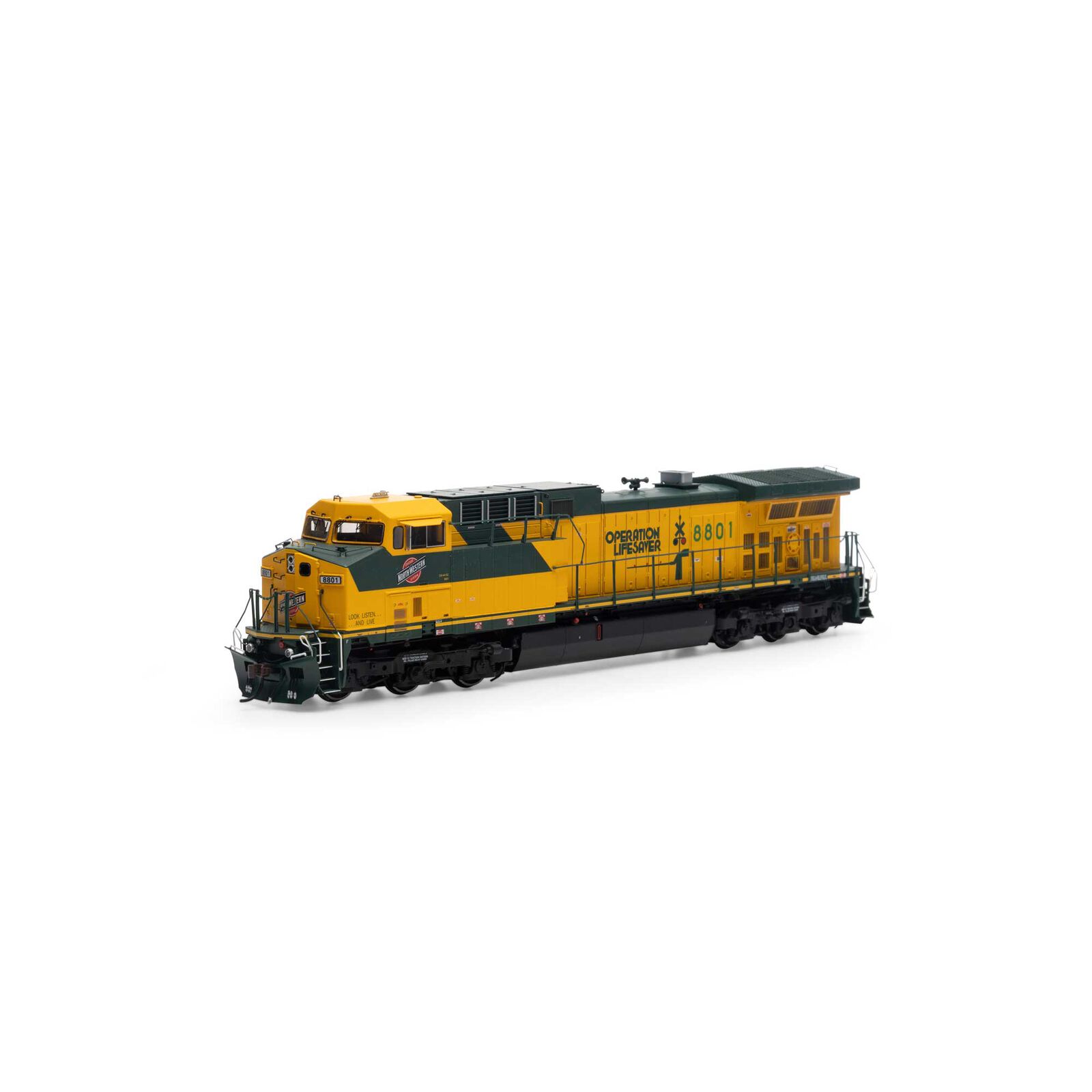 Chicago & North Western AC4400CW #8801 With Tsunami2