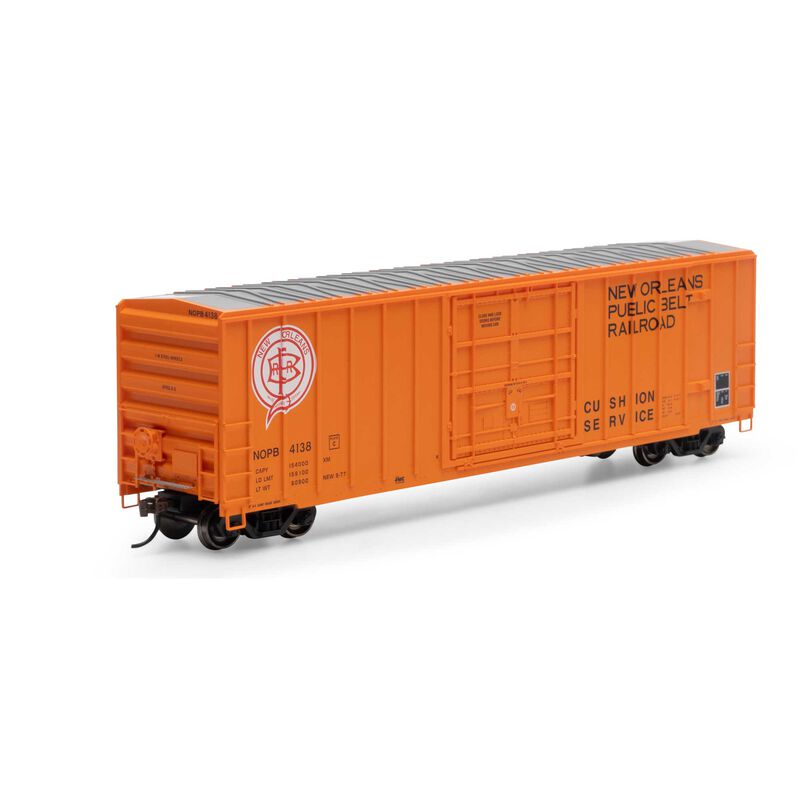 New Orleans Public Belt 50' FMC 5327 Plug Door Box Car #4138